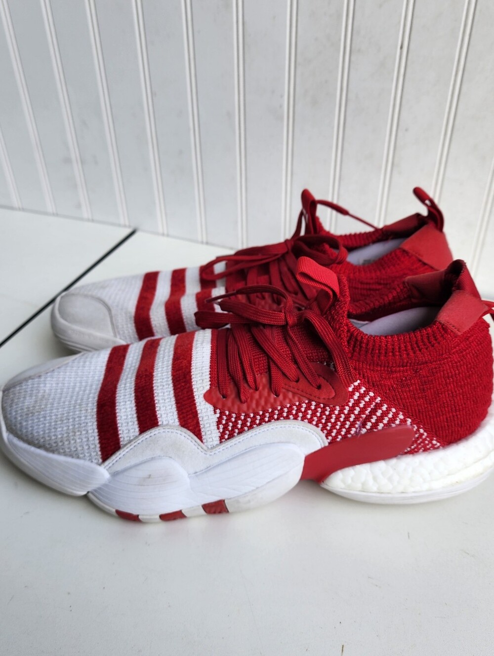 Adidas Trae Young 2 Basketball Shoes Size 14 Red White H03845